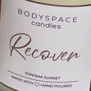 BODYSPACE - Recover Candle : Relax, Recharge & Recover