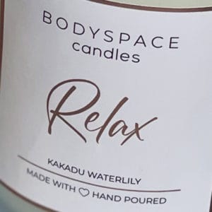 BODYSPACE - Relax Candle : Relax, Recharge & Recover